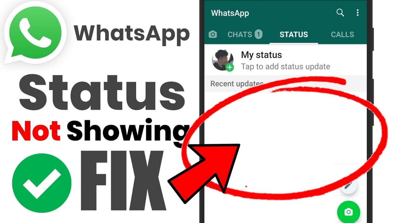 WhatsApp Status screen on a smartphone with the viewer count icon highlighted
